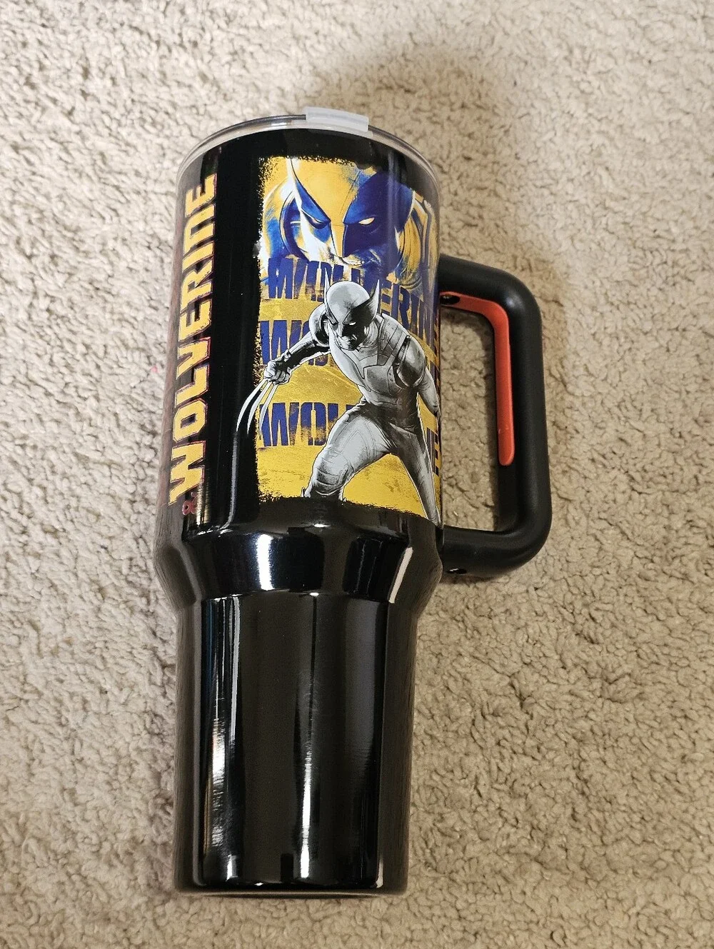 Marvel Deadpool & Wolverine Stainless Steel Tumbler Double Wall Insulated 40 Oz
